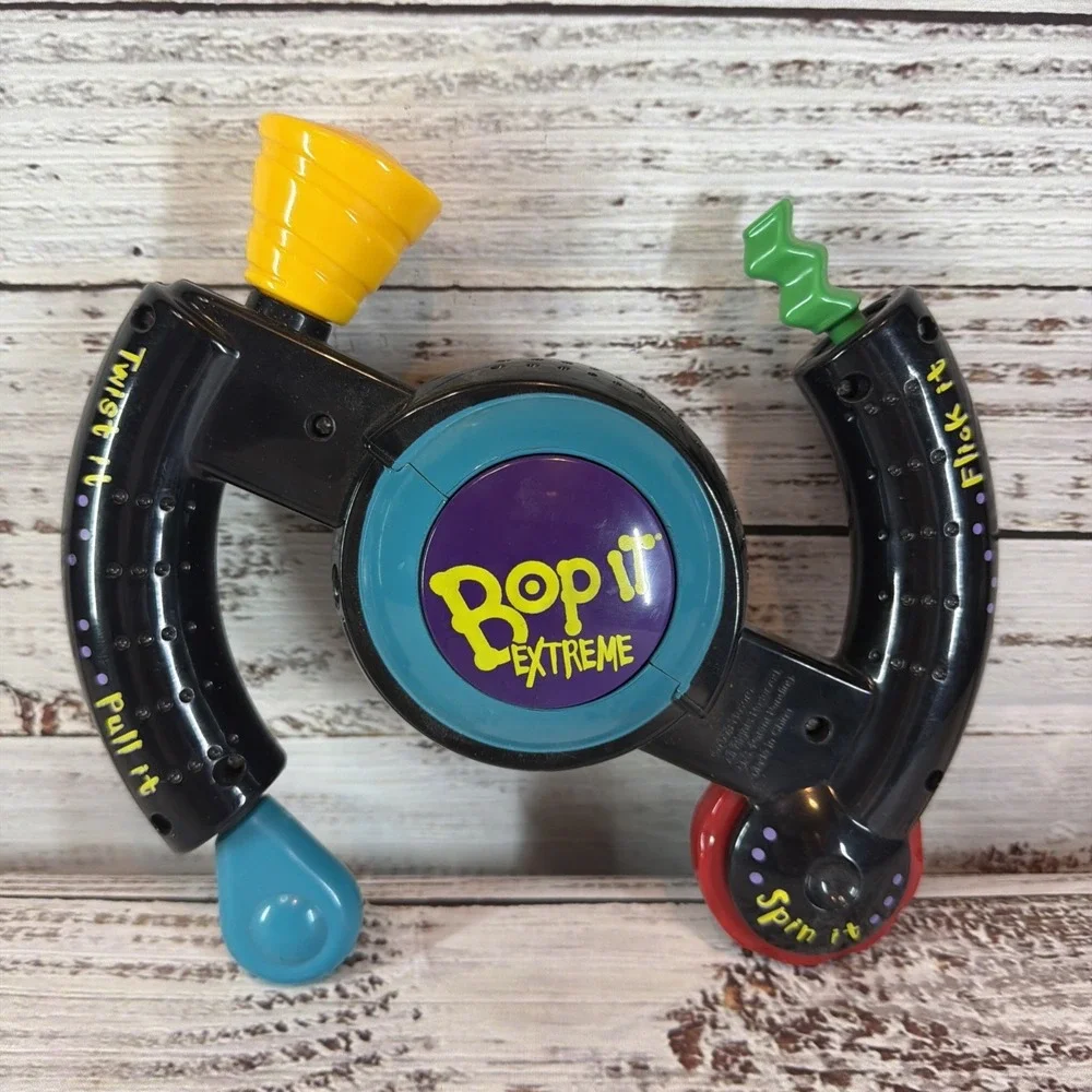 Bop It Extreme 1998 Hasbro Electronic Handheld Game VTG Toy Tested WORKING #2